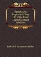 Spanische Regesten: Von 1515 Bis Ende 1520 (German Edition), Karl Adolf Constantin Hofler 