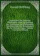 Geschichte Der Neueren Philosophie: Eine Darstellung Der Geschichte Der Philosophie Von Dem Ende Der Renaissance Bis Zu Unseren Tagen, Volume 1 (German Edition), Hoffding Harald 