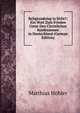 Religionskrieg in Sicht?: Ein Wort Zum Frieden Unter Den Christlichen Konfessionen in Deutschland (German Edition), Matthias Hohler 