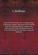 Festschrift Zur Feier Des 25 Regierungs-Jubilaeums Seiner Majestaet Des Koenigs Karl Von Wuerttemberg: Verfasst Im Auftrage Des Lehrerkollegiums Der K. Tierarzneischule Zu Stuttgart (German Edition), L Hoffman 