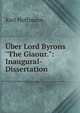 ?ber Lord Byrons "The Giaour.": Inaugural-Dissertation, Karl Hoffmann 