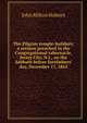 The Pilgrim temple-builders: a sermon preached in the Congregational tabernacle, Jersey City, N.J., on the Sabbath before forefathers' day, December 17, 1865, John Milton Holmes 