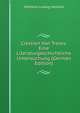 Crestien Von Troies: Eine Literaturgeschichtliche Untersuchung (German Edition), Wilhelm Ludwig Holland 