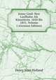 Jenny Lind: Ihre Laufbahn Als K?nstlerin. 1820 Bis 1851, Volume 1 (German Edition), Henry Scott Holland 