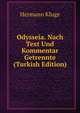 Odysseia. Nach Text Und Kommentar Getrennte (Turkish Edition), Hermann Kluge 