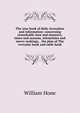 The year book of daily recreation and information: concerning remarkable men and manners, times and seasons, selemnities and merry-makings, . the plan of The everyday book and table book, Hone, William 