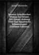 Spuren Griechischer Mimen Im Orient: Mit Einem Anhang Uber Das Egyptische Schattenspiel (German Edition), Josef Horovitz 