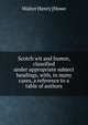 Scotch wit and humor, classified under appropriate subject headings, with, in many cases, a reference to a table of authors, Walter Henry [Howe 
