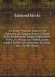 An Essay Towards Making the Doctrine of Chances Easy to Those Who Understand Vulgar Arithmetick Only: To Which Are Added, Some Useful Tables On Annuities for Lives, &c. . by Mr. Hoyle, Edmond Hoyle 