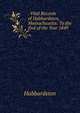 . Vital Records of Hubbardston, Massachusetts: To the End of the Year 1849, Hubbardston 