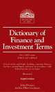 Dictionary of Finance and Investment Terms 8ed, Downes, John; Goodman, Jordan Elliot 