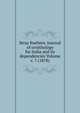 Stray feathers. Journal of ornithology for India and its dependencies Volume v. 7 (1878), 