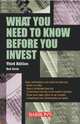 What You Need to Know Before You Invest, Rod Davis 