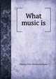 What music is, Duncan Clive Mackenzie Hume 