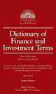 Dictionary of Finance and Investment Terms 8ed, Downes, John; Goodman, Jordan Elliot 