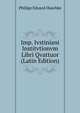 Imp. Ivstiniani Institvtionvm Libri Qvattuor (Latin Edition), Philipp Eduard Huschke 