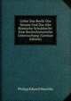 Ueber Das Recht Des Nexum Und Das Alte Romische Schuldrecht: Eine Rechtshistorische Untersuchung (German Edition), Philipp Eduard Huschke 