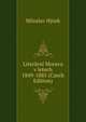 Literarni Morava v letech 1849-1885 (Czech Edition), Miloslav Hysek 