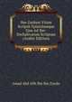 Ibn-Zaiduni Vitam Scripsit Epistolamque Ejus Ad Ibn-Dschahvarum Scriptam (Arabic Edition), Amad Abd Allh Ibn Ibn Zaydn 