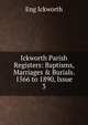 Ickworth Parish Registers: Baptisms, Marriages & Burials. 1566 to 1890, Issue 3, Eng Ickworth 
