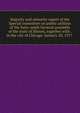 Majority and minority report of the Special committee on public utilities of the forty-ninth General assembly of the state of Illinois, together with . in the city of Chicago. January 20, 1917 ., 