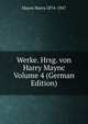 Werke. Hrsg. von Harry Maync Volume 4 (German Edition), Maync Harry 1874-1947 