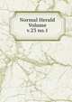 Normal Herald Volume v.23 no.1, 