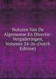 Notulen Van De Algemeene En Directie-Vergaderingen, Volumes 24-26 (Dutch Edition), 