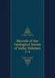 Records of the Geological Survey of India, Volumes 1-4, 