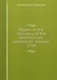 Report of the Secretary of the Smithsonian Institution Volume 1919, Smithsonian Institution 