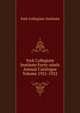 York Collegiate Institute Forty-ninth Annual Catalogue Volume 1921-1922, York Collegiate Institute 