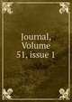 Journal, Volume 51, issue 1, 