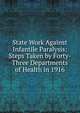 State Work Against Infantile Paralysis: Steps Taken by Forty-Three Departments of Health in 1916, 