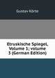 Etruskische Spiegel, Volume 1; volume 3 (German Edition), Gustav Korte 