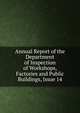 Annual Report of the Department of Inspection of Workshops, Factories and Public Buildings, Issue 14, 