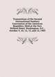 Transactions of the Second International Sanitary Convention of the American Republics: Held at the New Willard Hotel, Washington, D.C., October 9, 10, 12, 13, and 14, 1905, 