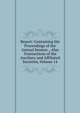 Report: Containing the Proceedings of the Annual Session ., Also Transactions of the Auxiliary and Affiliated Societies, Volume 14, 