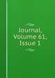Journal, Volume 61, Issue 1, 
