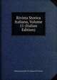 Rivista Storica Italiana, Volume 11 (Italian Edition), Istituto Fasciste Di Coltura Di Torino 