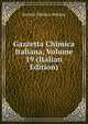 Gazzetta Chimica Italiana, Volume 19 (Italian Edition), Societa chimica italiana 