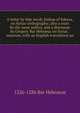 A letter by Mar Jacob, bishop of Edessa, on Syriac orthography; also a tract by the same author, and a discourse by Gregory Bar Hebr?us on Syriac . museum, with an English translation an, 1226-1286 Bar Hebraeus 