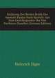 Erklarung Der Beiden Briefe Des Apostels Paulus Nach Korinth: Aus Dem Gesichtspunkte Der Vier Parthieen Daselbst (German Edition), Heinrich Jager 