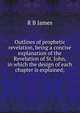 Outlines of prophetic revelation, being a concise explanation of the Revelation of St. John, in which the design of each chapter is explained;, R B James 