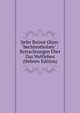 Sefer Beinot Olam: "bechinotholam" : Betrachtungen ?ber Das Weltleben (Hebrew Edition), 