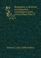 Romanism: a doctrinal and historical examination of the creed of Pope Pius IV, Robert C. 1815-1896 Jenkins 