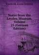 Notes from the Leyden Museum, Volume 25 (German Edition), Frederik Anna Jentink 