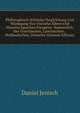 Philosophisch-Kritische Vergleichung Und Wurdigung Von Vierzehn Altern Und Neueren Sprachen Europens: Namentlich: Der Griechischen, Lateinischen; . Hollandischen, Danische (German Edition), Daniel Jenisch 