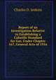 Report of an Investigation Relative to Establishing a Calorific Standard for Gas, Under Chapter 167, General Acts of 1916, Charles D. Jenkins 