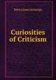 Curiosities of Criticism, Henry James Jennings 