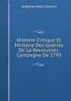 Histoire Critique Et Militaire Des Guerres De La Revolution: Campagne De 1793, Jomini Antoine Henri 